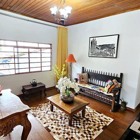 Villa Casa Dos Coelhos, 750M Do Centro, Ate 12 Pessoas Tiradentes Exterior foto